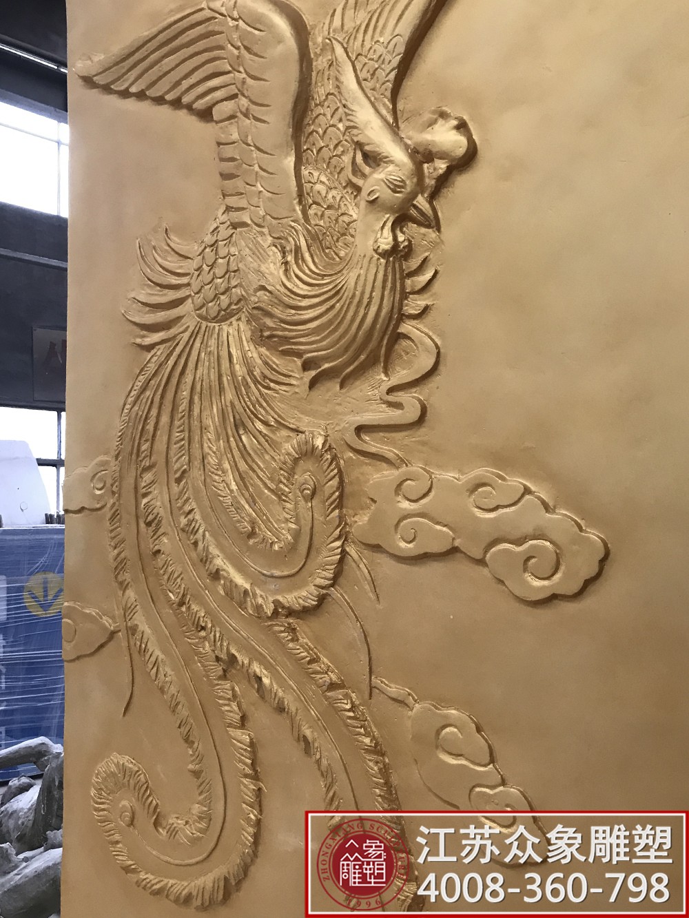 浮雕龍鳳 龍鳳浮雕