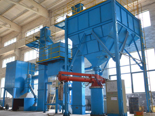 大型樹脂砂生產(chǎn)線